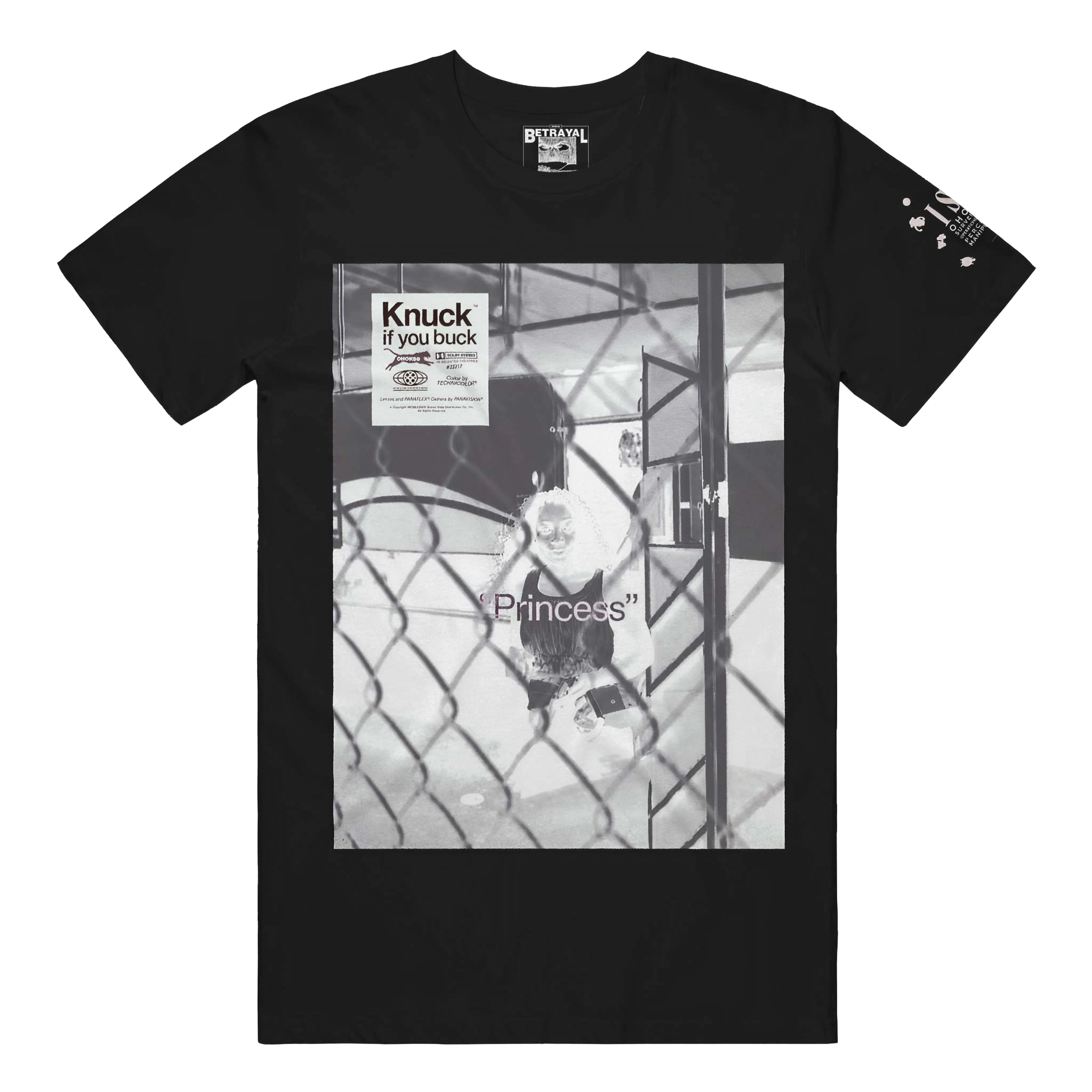 KNUCK black heavyweight T-shirt